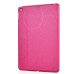 Circle Pattern Flip Stand Leather Case for iPad Air - Magenta