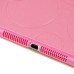 Circle Pattern Flip Stand Leather Case for iPad Air - Pink