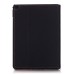 Classical Flip Stand Leather Smart Cover Case with Card Slots and Wake / Sleep Function for iPad Air 2 (iPad 6) - Black