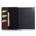 Classical Flip Stand Leather Smart Cover Case with Card Slots and Wake / Sleep Function for iPad Air 2 (iPad 6) - Blackish Green