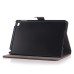 Classical Magnetic Flip Stand Leather Smart Cover Case With Wake / Sleep Function For iPad Mini 4 - Brown