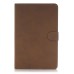 Classical Magnetic Flip Stand Leather Smart Cover Case With Wake / Sleep Function For iPad Mini 4 - Brown