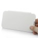 Classical Mat Texture Leather And Alloy Back Cover With NFC For Samsung Note 2 N7100 - White