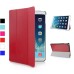 Classical Notebook Folio Style Anti Scratch Pull-Up Leather Folding Stand Flip Case Cover For iPad Air iPad 5