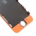 Colored iPhone 5 LCD Assembly Touch Screen Digitizer With LCD Display Screen + Flex Cable + Supporting Frame + Home Button - Orange