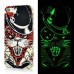 Colorful Artistic Luminous Hard Plastic Animals Red Hat Cat Back Cover Case For iPhone 5 / 5s