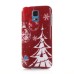 Colorful Christmas Pattern PC Hard Back Case For Samsung Galaxy S5 G900 - Christmas Tree