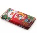 Colorful Christmas Pattern PC Hard Back Case For Samsung Galaxy S5 G900 - Santa And Gifts