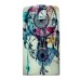 Colorful Drawing Magnetic Vertical Leather Case with Card Slot for Samsung Galaxy Note 4 - Dream Catcher