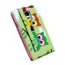 Colorful Drawing Magnetic Vertical Leather Case with Card Slot for Samsung Galaxy Note 4 - Three Owls