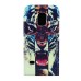 Colorful Drawing Magnetic Vertical Leather Case with Card Slot for Samsung Galaxy S5 - Tiger