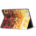 Colorful Flip Stand Leather Case with Card Slot for iPad 2/3/4 - Sea of Flowers