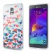 Colorful Love Hearts TPU Case for Samsung Galaxy Note 4