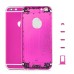 Colorful Metal Rear Housing Cover for iPhone 6 4.7 inch - Magenta