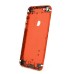 Colorful Metal Rear Housing Cover for iPhone 6 4.7 inch - Orange
