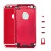 Colorful Metal Rear Housing Cover for iPhone 6 4.7 inch - Red