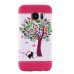 Colorful Painted Hard Back PC Shell Case Cover for Samsung Galaxy S7 G930 - Colorized Tree And Cat