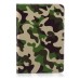 Colorful Picture Printed Camouflage Wallet Card Slot Stand Leather Smart Case For iPad Mini 4