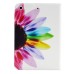 Colorful Picture Printed Flower Wallet Card Slot Stand Leather Smart Case For iPad Mini 1 / 2 / 3