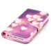 Colorful Picture Printed Make A Wish Wallet Card Slot Stand Leather Case For iPhone 5 / 5s
