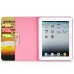 Colorful Picture Printed Sun Rise Wallet Card Slot Stand Leather Smart Case For iPad 2 / 3 /4