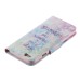 Colorful Printed PU Leather Flip Wallet Stand Case With Card Slots For iPhone 6/6s Plus - Exotic fantasy