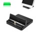 Compact Docking Station Adapter For iPhone 5 iPad 4 iPad Mini - Black