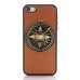 Cool 3D Sun Wheel Pattern Protective TPU Back Case Cover for iPhone 6 / 6s - Brown