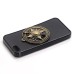 Cool 3D Sun Wheel Pattern Protective TPU Back Case Cover for iPhone 6 / 6s Plus - Black