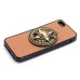 Cool 3D Sun Wheel Pattern Protective TPU Back Case Cover for iPhone 6 / 6s Plus - Brown