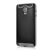 Cool Armor TPU Case with Solid Bumper for Samsung Galaxy Note 4 - Dark Grey