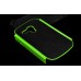Cool Hive Design Silicone And Plastic Hard Case For Samsung Galaxy S3 Mini I8190 - Green