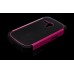 Cool Hive Design Silicone And Plastic Hard Case For Samsung Galaxy S3 Mini I8190 - Pink