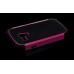 Cool Hive Design Silicone And Plastic Hard Case For Samsung Galaxy S3 Mini I8190 - Pink