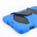 Cool Robot Silicone Stand Hard Case Cover For iPad Mini iPad Mini 2 iPad Mini 3  - Blue