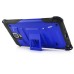 Cool Tough Armor Stand TPU and PC Hybrid Case for Samsung Galaxy Note 4 - Dark Blue