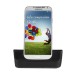 Cradle Dock Charger Docking Station With Micro USB For Samsung Galaxy S4 i9500 - Black