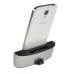 Cradle Dock Charger Docking Station With Micro USB For Samsung Galaxy S4 i9500 - Silver