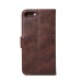 Crazy Horse Design Magnetic Stand Flip Leather Case for iPhone 7 - Brown