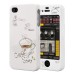 Cute And Protective Front And Back Hard Case For iPhone 4 / 4S - Coffee Story