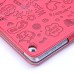 Cute Lovely Cartoon Magnetic Folio Leather Flip Stand Folding Case Cover With Wake / Sleep For iPad Air (iPad 5)