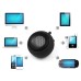 Cute Mini Stretch Speaker For Any Mp3 Mp4 Smartphone Tablet And PC - Black