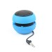 Cute Mini Stretch Speaker For Any Mp3 Mp4 Smartphone Tablet And PC - Blue