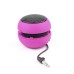 Cute Mini Stretch  Speaker For Any Mp3 Mp4 Smartphone Tablet And PC - Magenta