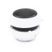 Cute Mini Stretch Speaker For Any Mp3 Mp4 Smartphone Tablet And PC - White