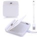 Desktop Dock Data Sync Cradle With Spare Battery Holder Charger Docking Station Stand For Samsung Galaxy Note 3 N9000 N9002 N9005 (OEM) - White
