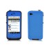 Dirt Water Snow Shock Proof Case with All-round Protection for iPhone 4 iPhone 4S - Blue