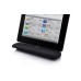 Dock Bracket With USB Data Cable Charger Station For iPhone iPad - Matte Black