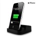 Dock Cradle Charger Station For iPhone 4S iPhone 4 iPhone 3GS iPhone 3G - Black