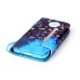 Drawing Pattern Magnetic Flip Wallet Leather Case for Samsung Galaxy S5 - Wonderful Night Sky